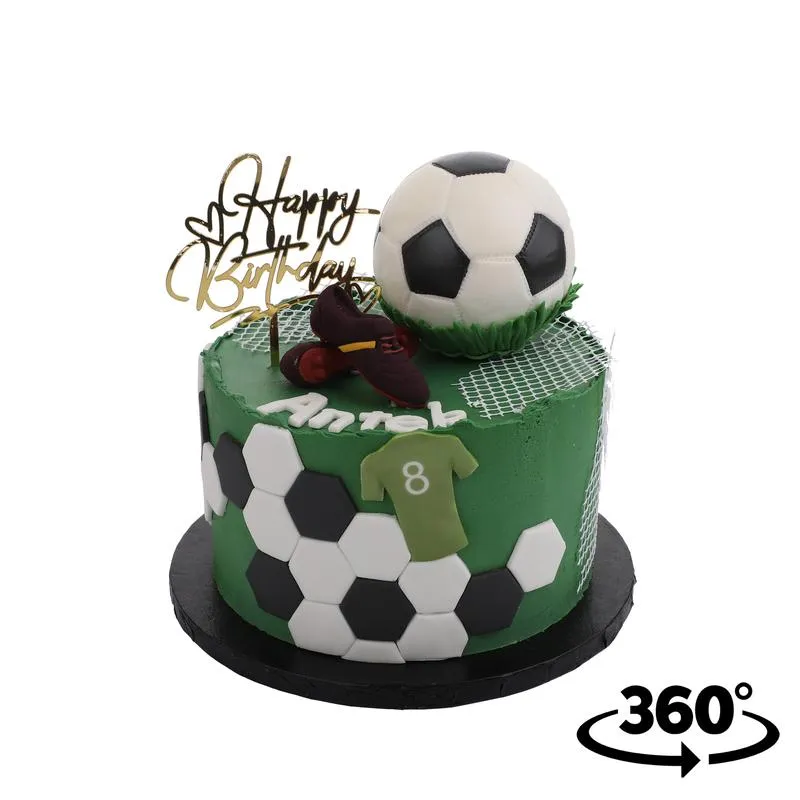 Stwórz pyszny tort w kształcie piłki nożnej na każdą okazję!