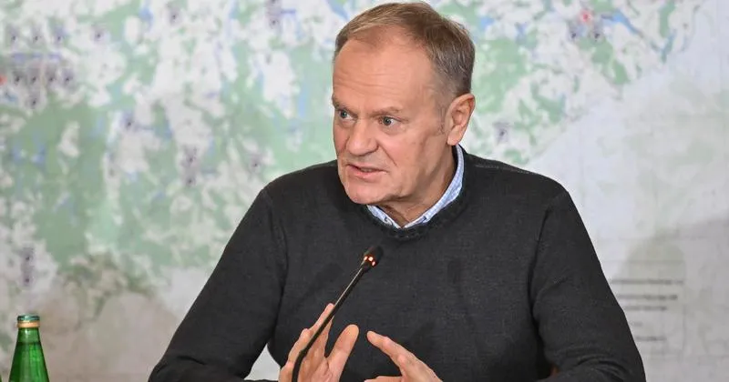 Emocje na trybunach wobec wystąpień Tuska