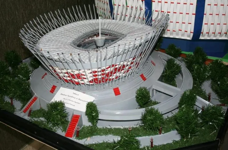 Materiały do makiety stadionu