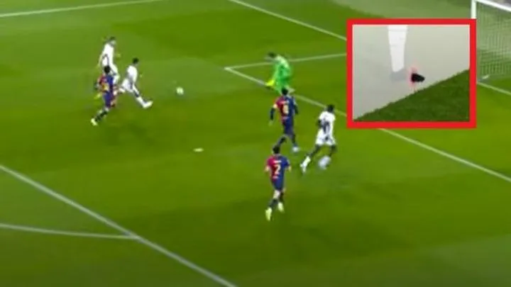 Spalony w piłce nożnej