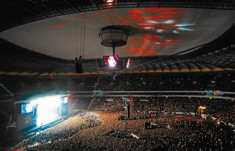 Wybór miejsc na koncert